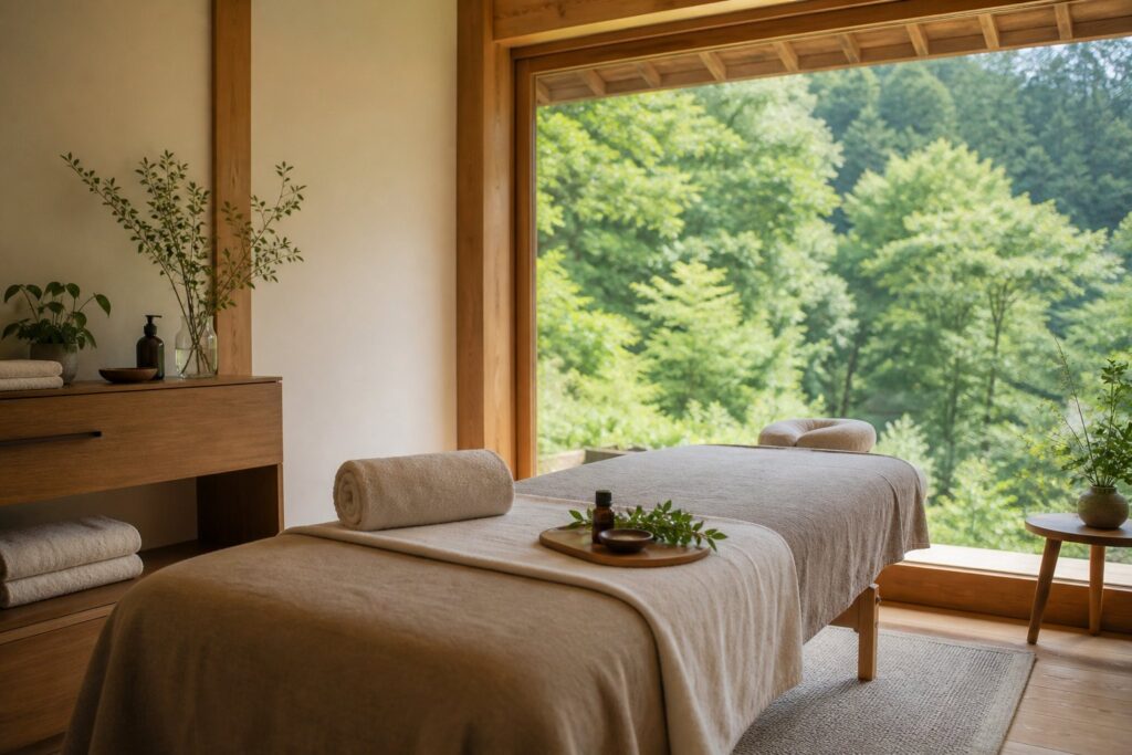 Calm Yoshino relaxation salon room image