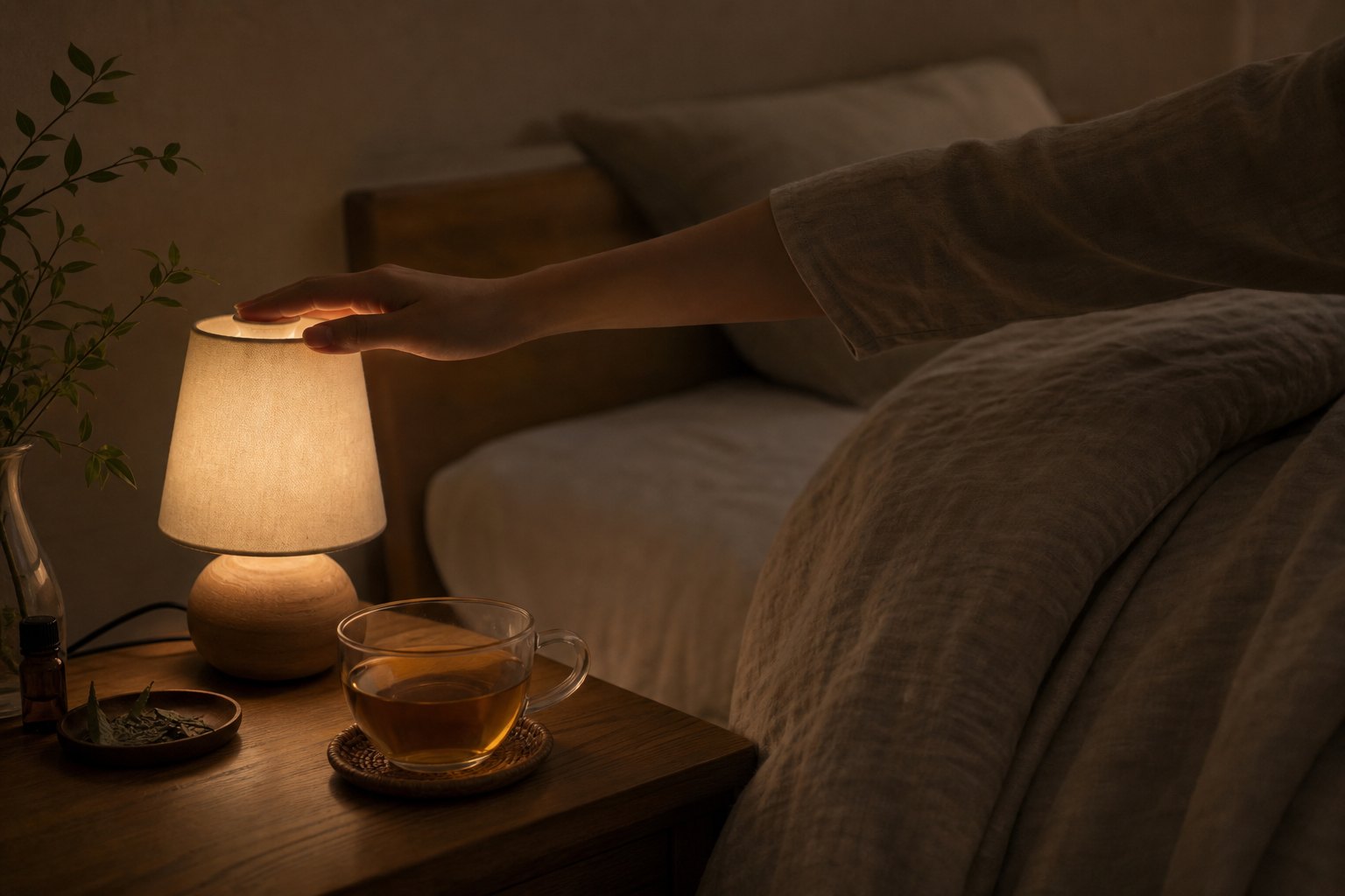夜中に目が覚めやすい時 眠る前に見直したい身体と気持ちのサイン