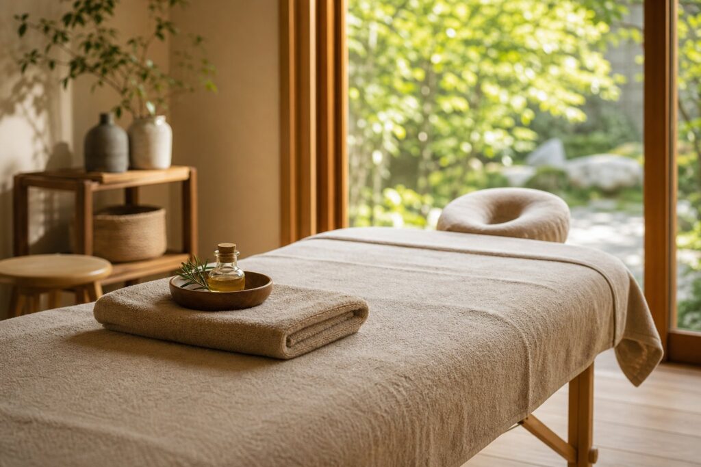 Prepared treatment table image