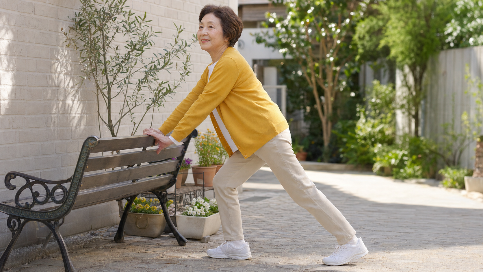 体を柔らかくする方法｜大人が無理なく続けるストレッチ習慣：ふくらはぎ・足首は歩く前後の小さな動きから