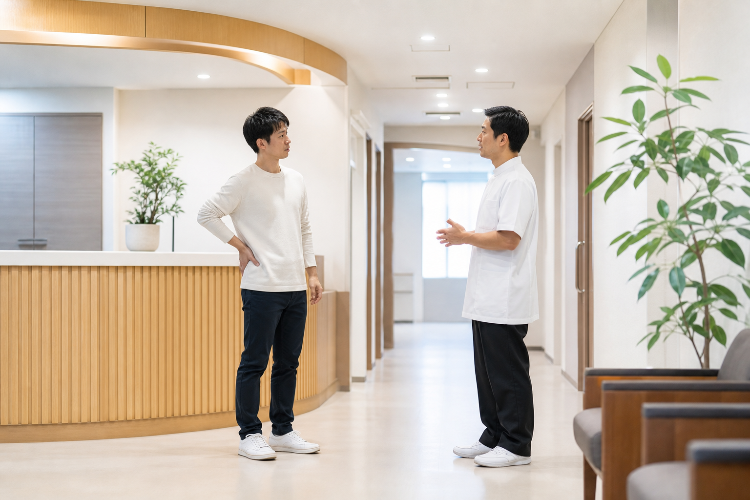 ぎっくり腰の仕事復帰について相談する人
