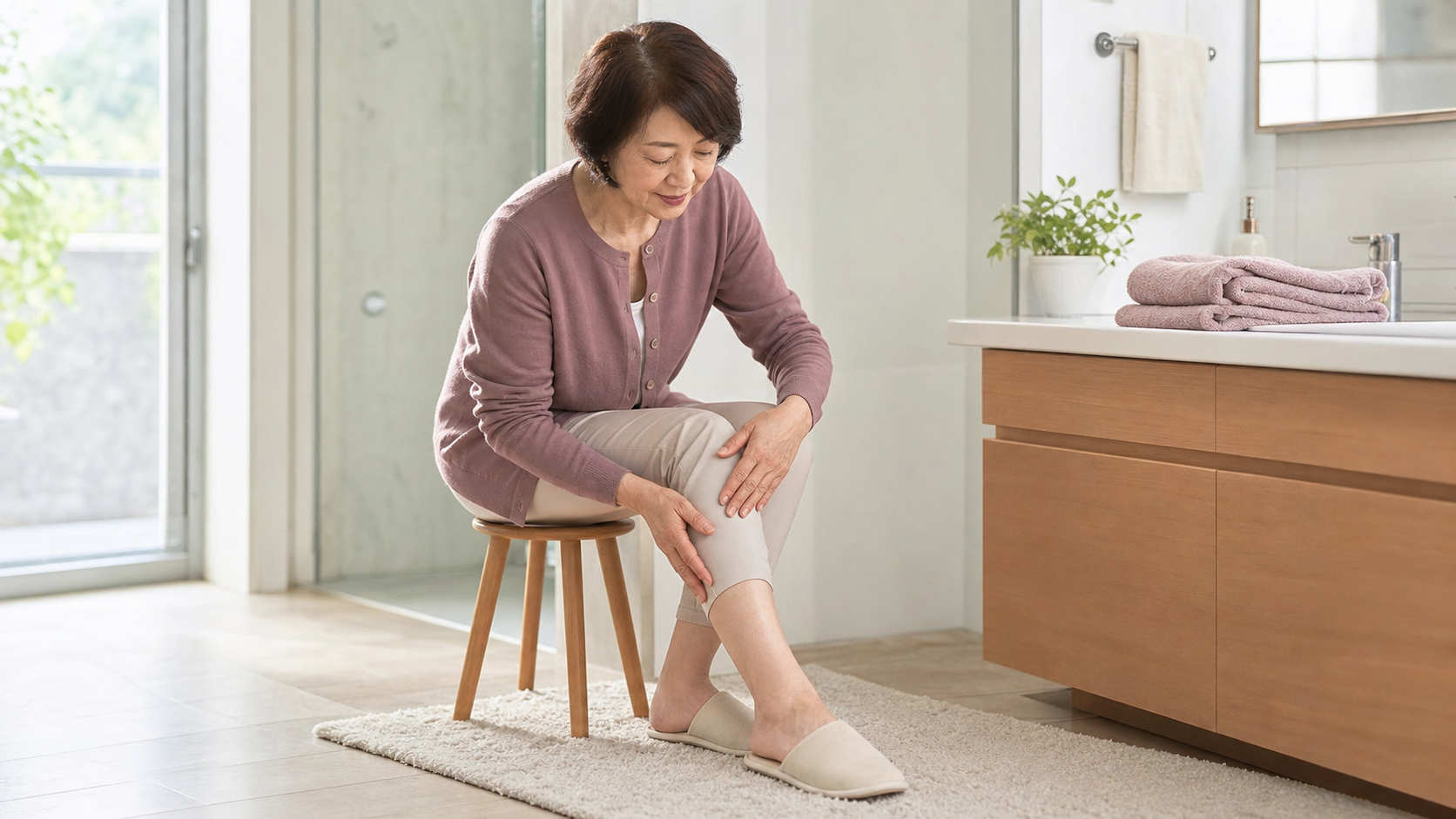膝を温める効果とは？温める目安・注意点とやさしいケア：温熱ケアを控えたい人・注意したい使い方
