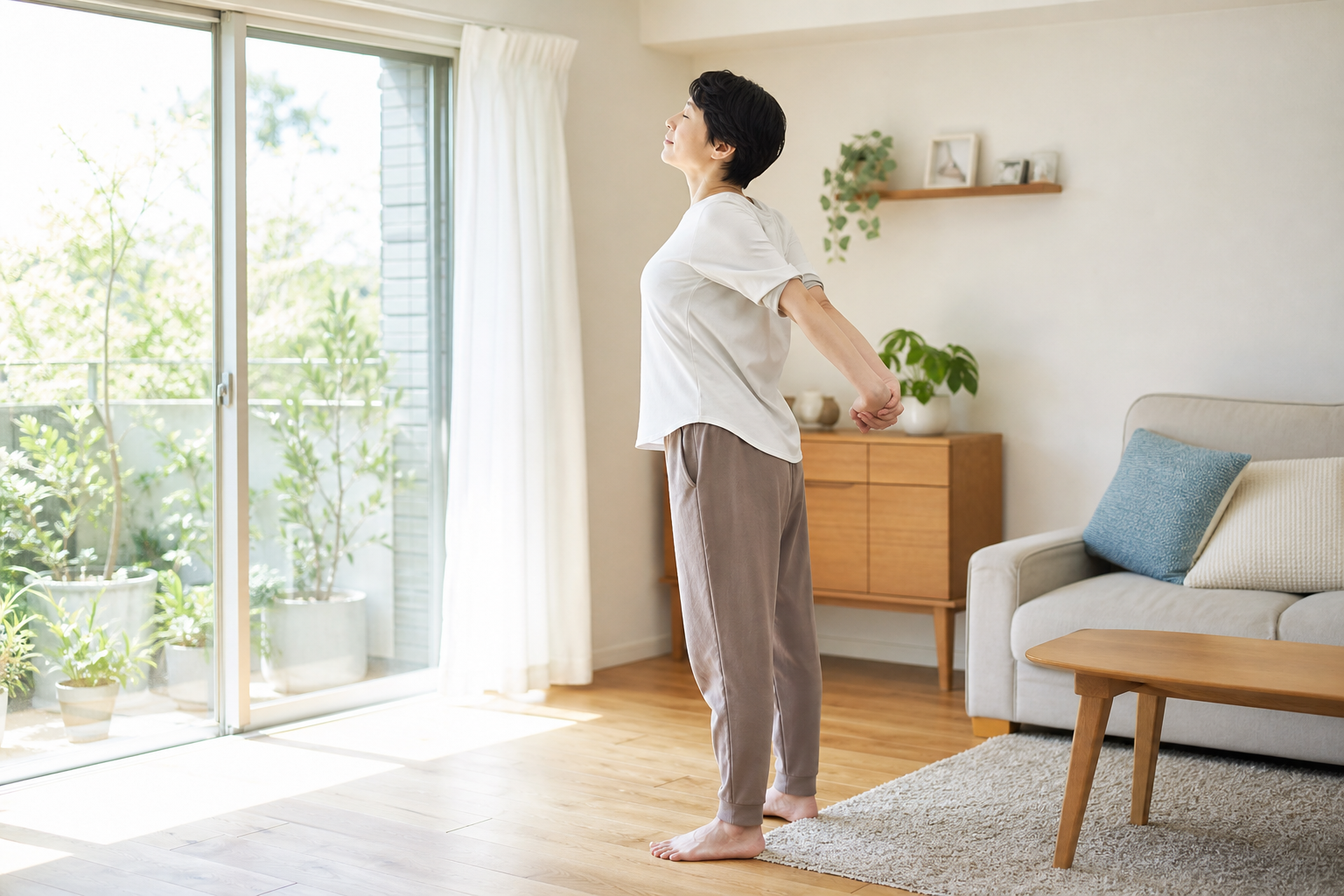 首がないように見える原因は？姿勢・肩まわりを整えるコツ：首・肩まわりをすっきり保つための無理のないケア