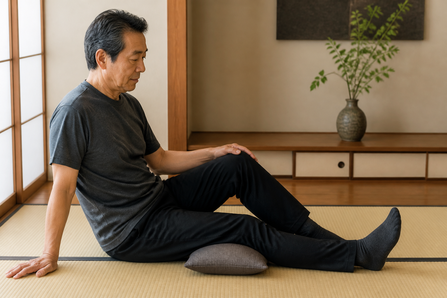膝を温める効果とは？温める目安・注意点とやさしいケアに関連する膝を支えた休息